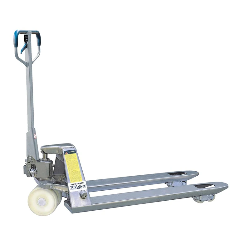 Heavy Duty Pallet Jack 2 Ton Stainless Steel Hand Manual Pallet Truck Price