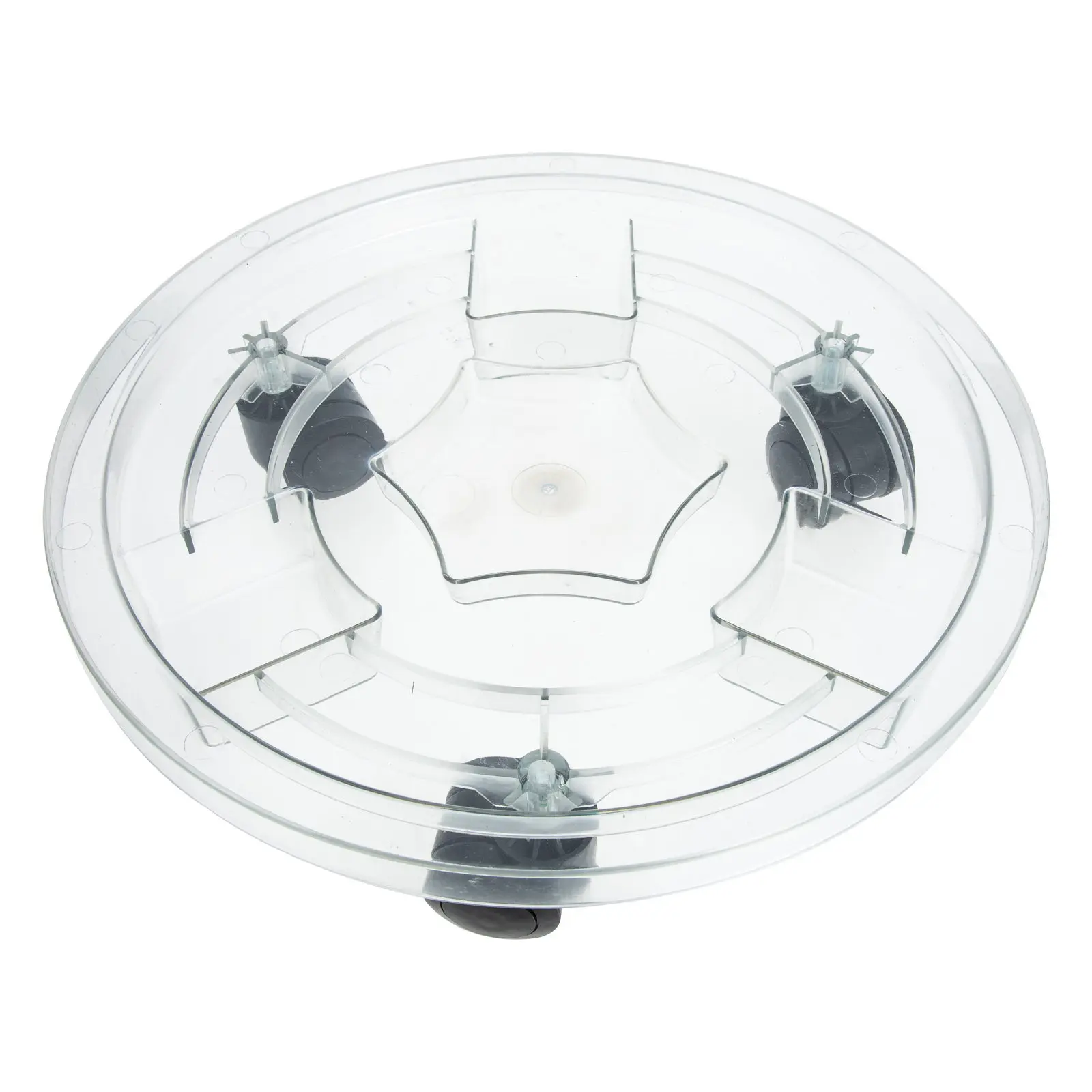 

Пластиковая подставка для растений на колесиках, утолщенная, для больших цветочных горшков, с гладкими поворотными колесами