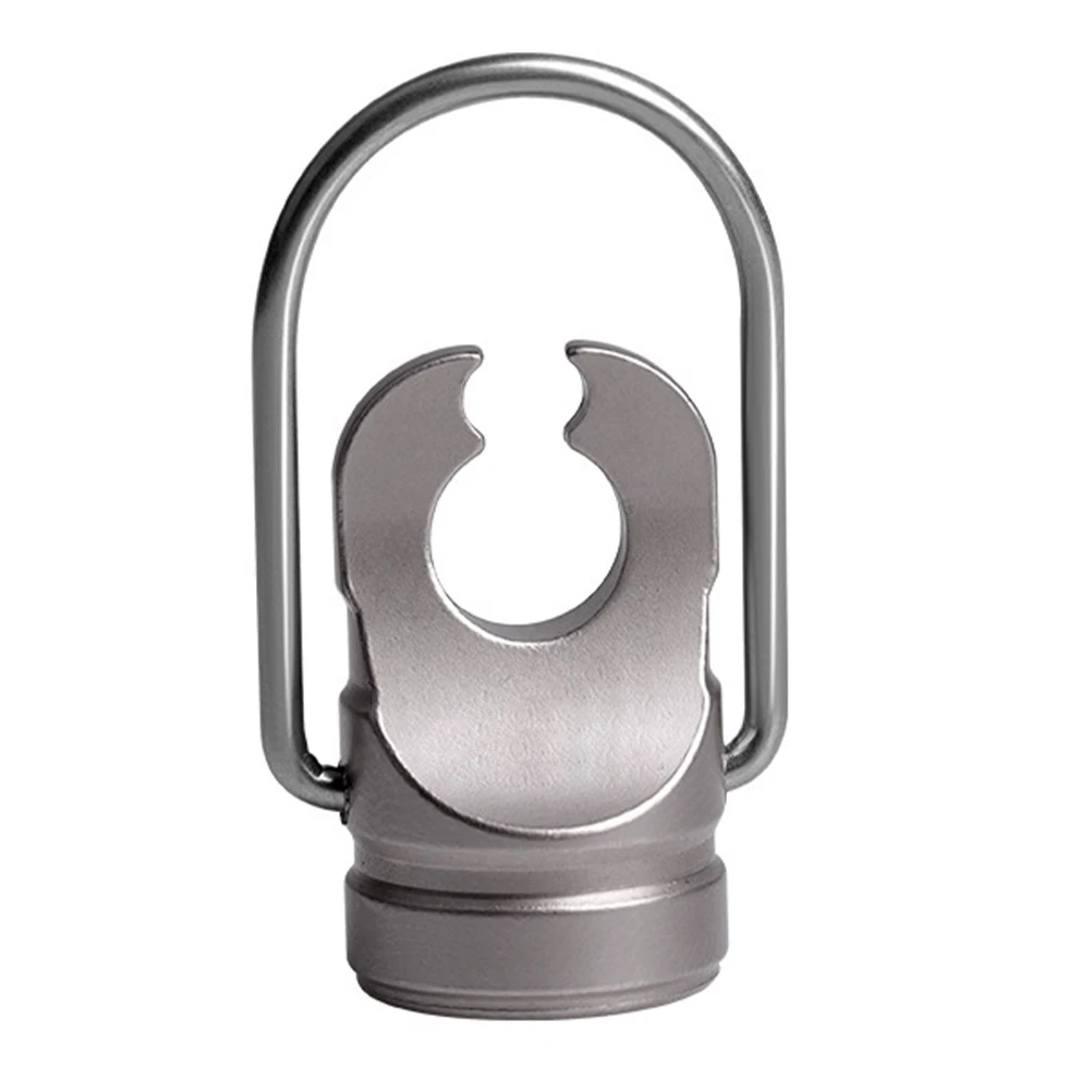 

1pc Propane Tank Hole Puncher Gas Canister Sealer Lightweight Portable Camping Accessories Silver Color For Outdoor Tools