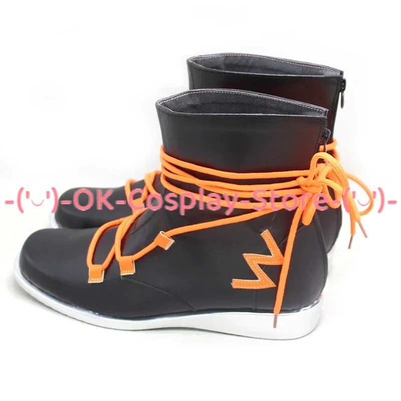 Chaussures de Cosplay en Cuir PU sur Mesure, Bottes de Carnaval d'Halloween, Accessoire de Jeu Valorant