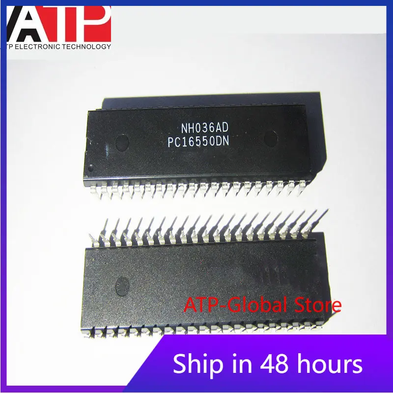 1pcs/lot PC16550DN 16550 PC16550 PC16550D 16550D C16550 DIP-40 ATP-Global