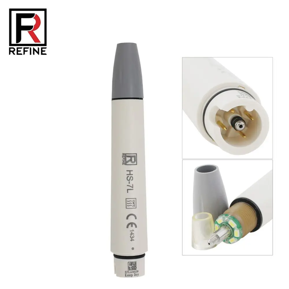 

Refine Dental Ultrasonic Scaler LED Handpiece Compatible with Satelec ACTEON Newtron HS-7L