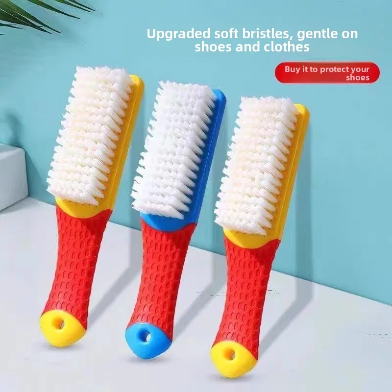 Durable Multi-Functional Soft Bristle Shoe Brush for Home Use Non-Falling Hair Laundry Cleaning Brush for Shoes And Clothes