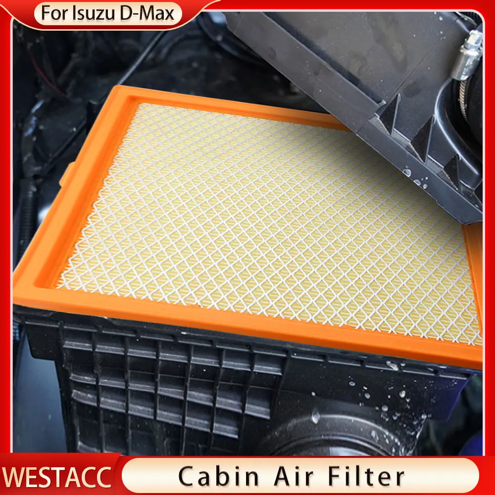 Car Cabin Air Filter for Isuzu D-Max Dmax M-ux Mux Jim LingTuo JMC Air Conditioning Filter Cleaner Protector Accessories