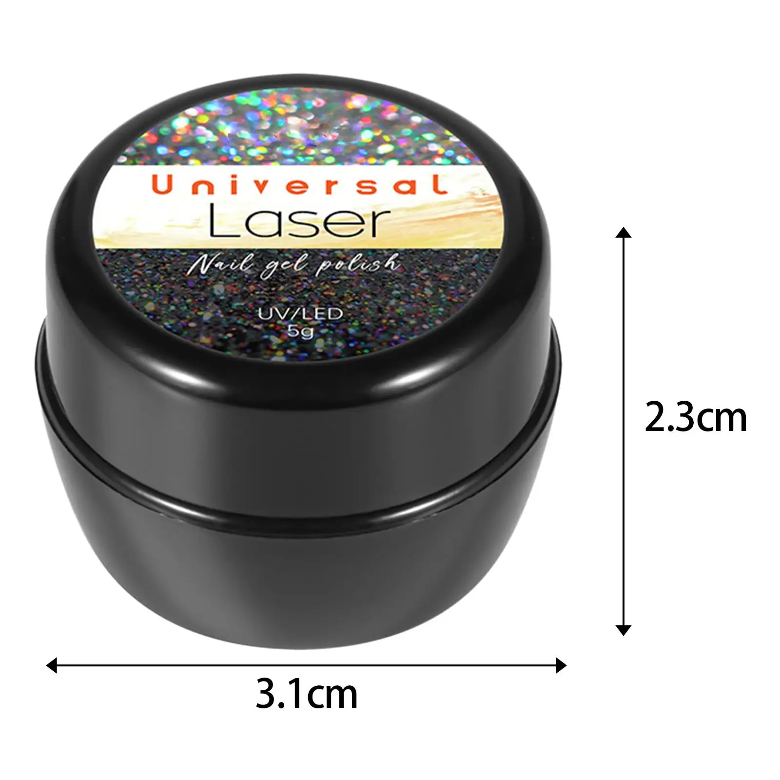 Esmalte reflexivo do gel do brilho, lantejoulas do revestimento superior do verniz embeber fora o verniz do gel do brilho do verniz do gel para a arte do prego