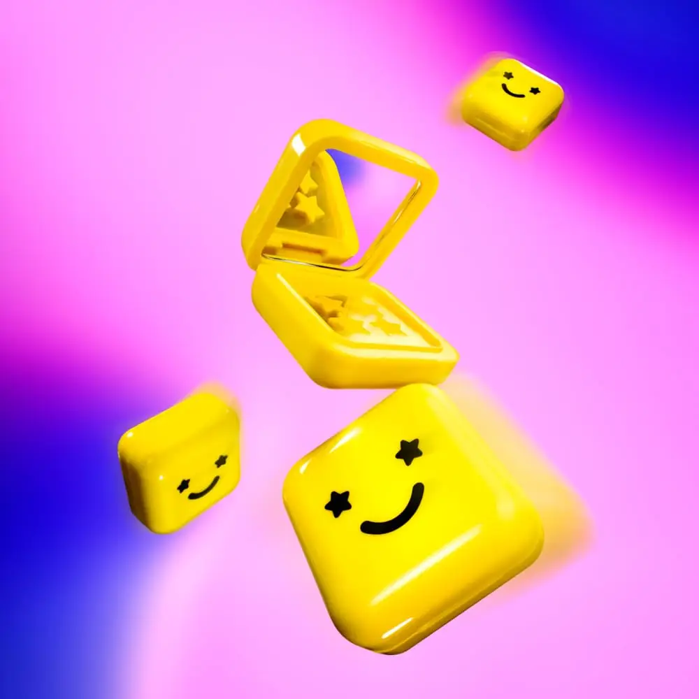 60 قطعة من ملصق حب الشباب على شكل نجمة صغيرة محاصر خفيف وغير مزعج، مع مرآة صغيرة محمولة. #5