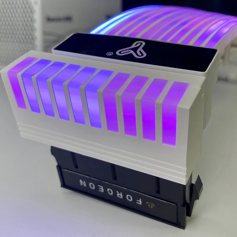 Atx 24pin 90 Grad Netz stecker Adapter 9 LED Argb Power Mainboard Anschluss 5V 3 Pin Argb Aura Sync für Motherboard Desktops PC