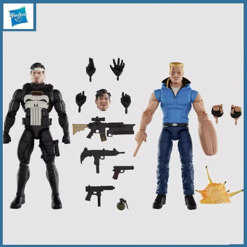 

Hasbro Genuine Marvel Legends The Punisher War Journal Bushwacker Action Figure Toys for Boys Girls Gift Collectible Model