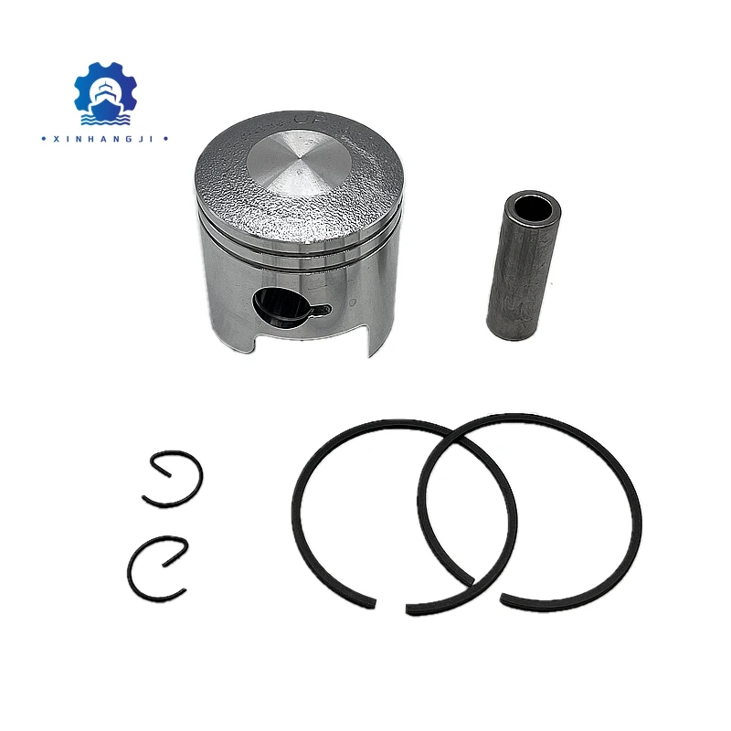 Piston & Ring 3B2-00001-0 For TOHATSU Outboard 8HP 9.8HP 2-stroke MERCURY 6HP Dia:50MM Boat accessories 3B2-00001-1