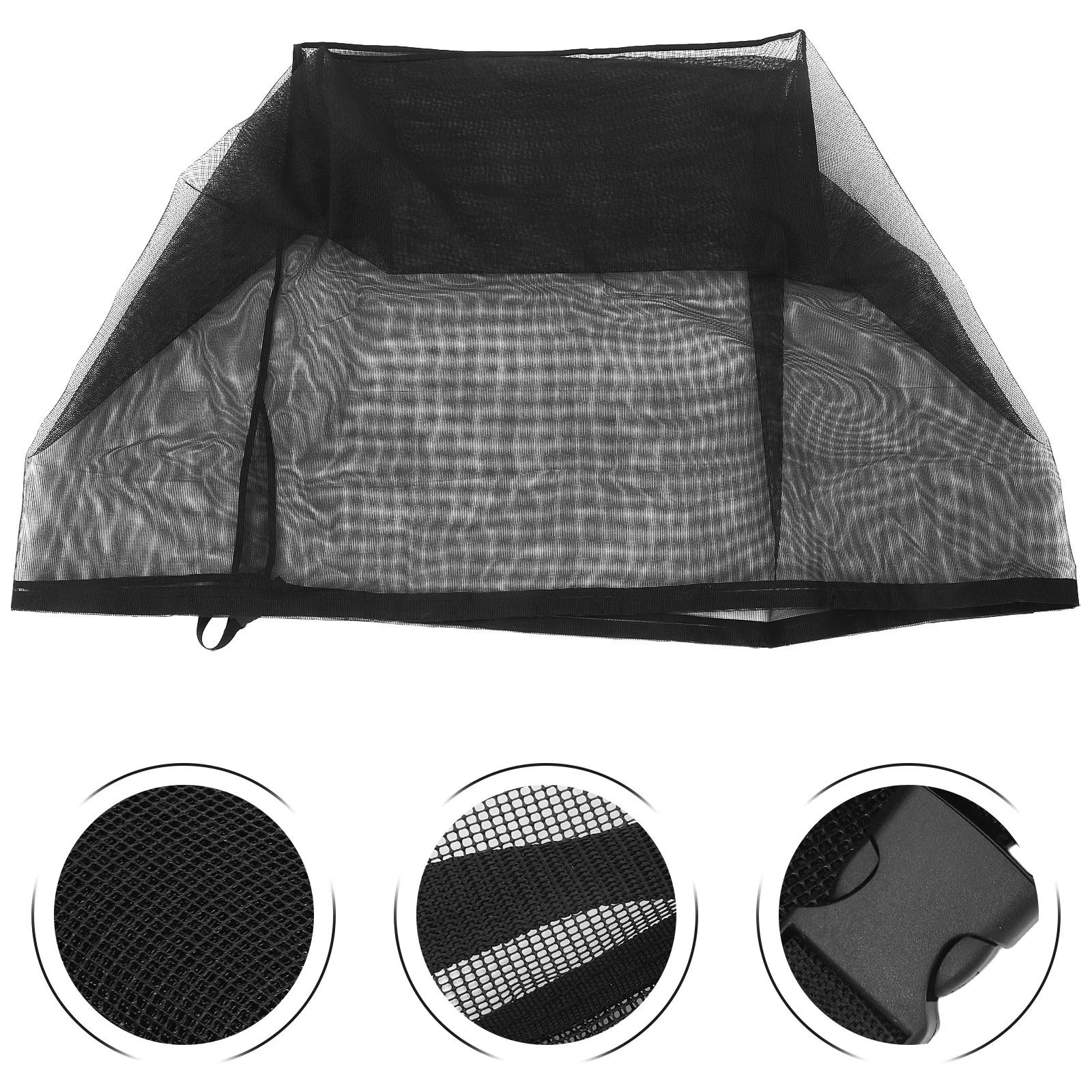 

Mesh Air Conditioner Cover Outdoor 80x80x90cm Full Breathable Weather Resistant Central Ac Unit Protector for Rain Snow Debris