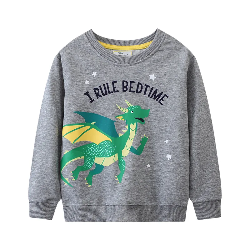 

New Children's Sweatshirt Autumn New Boys' Long Sleeve Base Shirt Cartoon Round Neck Children's Sweatshirt Source
