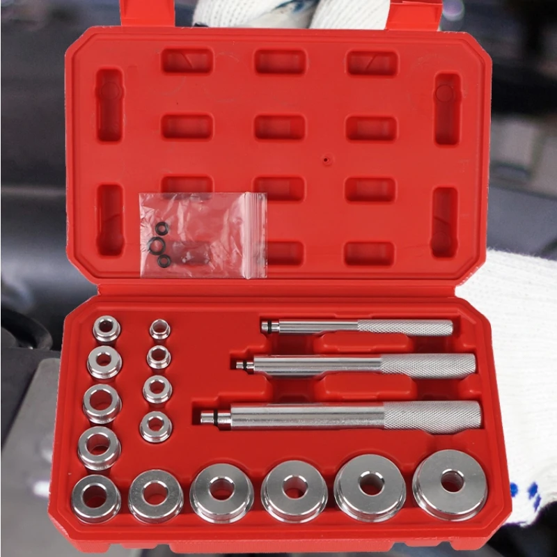17 Pcs/Set Aluminum wheel bearing kit Repair Kit Bearing Disassembly Tool Seal Driver Installer Remover Automotive Tools