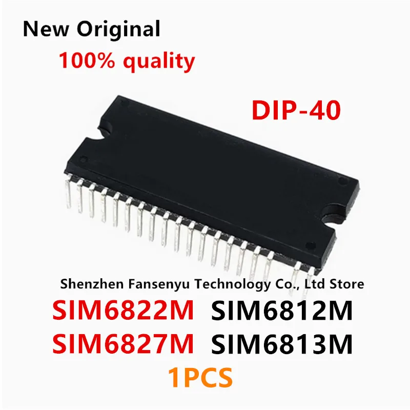(1piece)100% New SIM6822M SIM6827M SIM6812M SIM6813M DIP-40