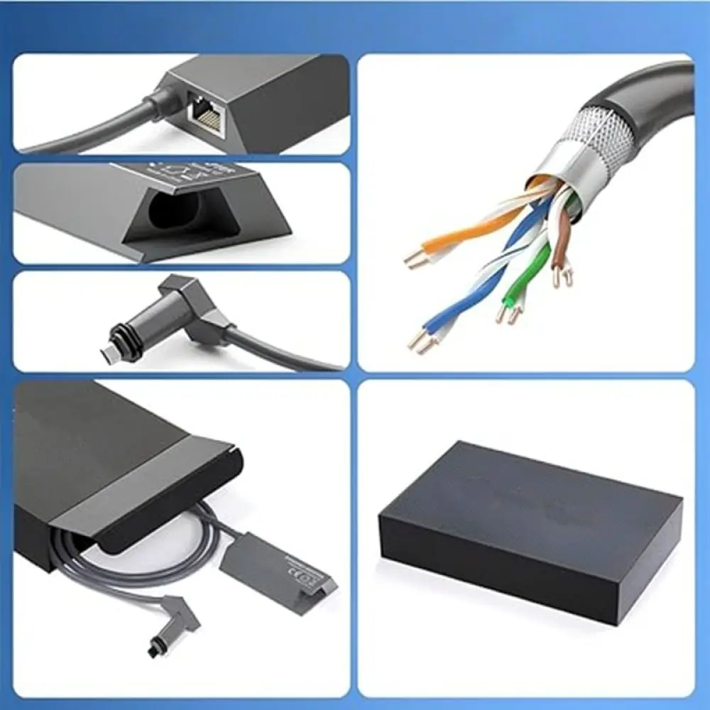Gigabit Ethernet Adapter For V2 To RJ45 Converter Network Connector PC TV Wired Lan Stable Signal Transfer Tool