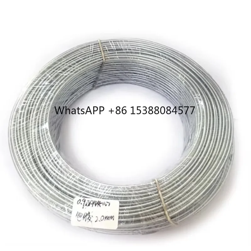 

Galvanized Steel Wire 1mm 2mm 2.5mm 3mm Fence Hanger Galvanized Binding Carbon Steel Wire