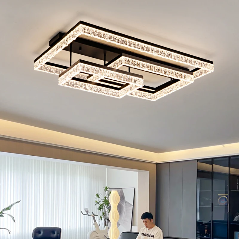 Nordic home decoration salon bedroom decor smart led lamp lights for room dimmable Ceiling light lamparas indoor lighting