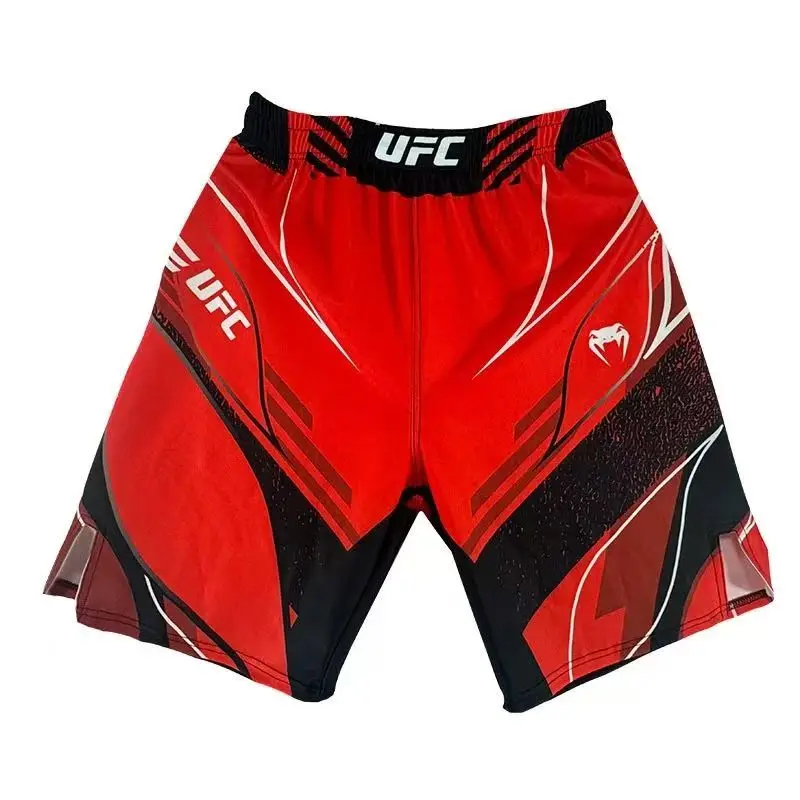 شورت Muay Thai، UFC Venom، الملاكمة، كيك بوكسينغ، تدريب ساندا، الجري MMA، اللياقة البدنية، التجفيف السريع، رياضات القتال، كابري بانت