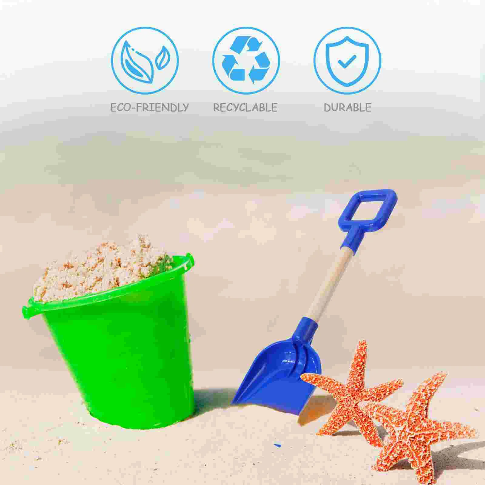 3 Pcs Beach Play Toy Children Playthings High Quality Shovels Plastic for Garden