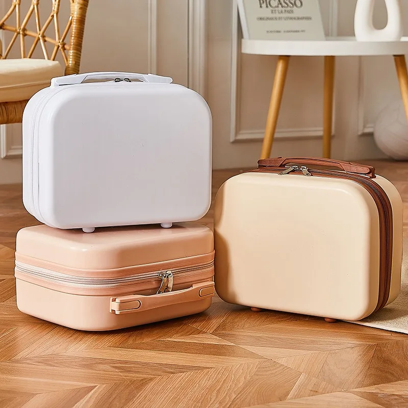 

Souvenir 14 Inch Cosmetic Bags Holiday Cosmetics Collection Toiletry Bag Travel Makeup Case Handbag Suitcase Large Capacity