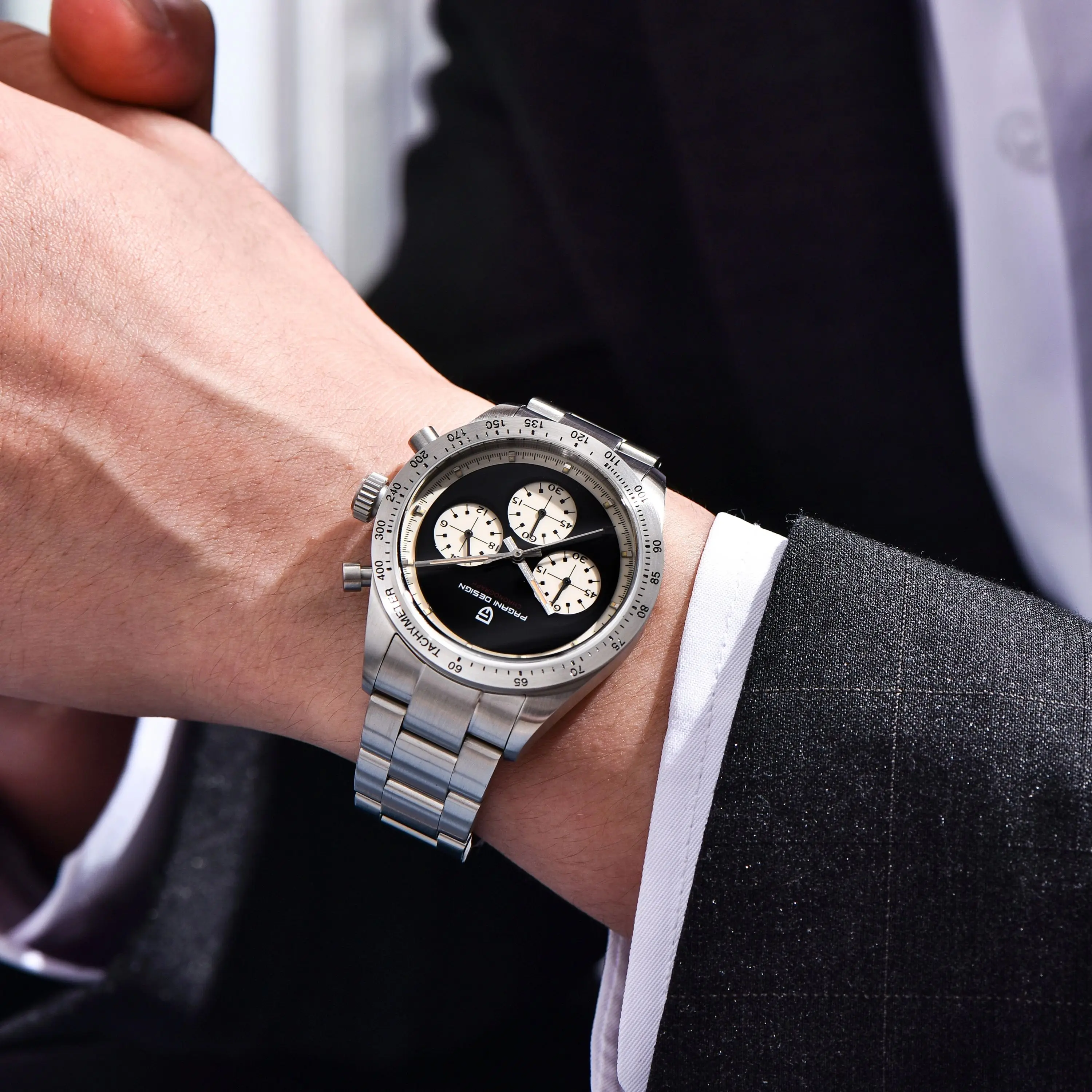 Jam Tangan Pria PAGANI DESIGN - Vintage Watch Crystal ulasan dan harga
