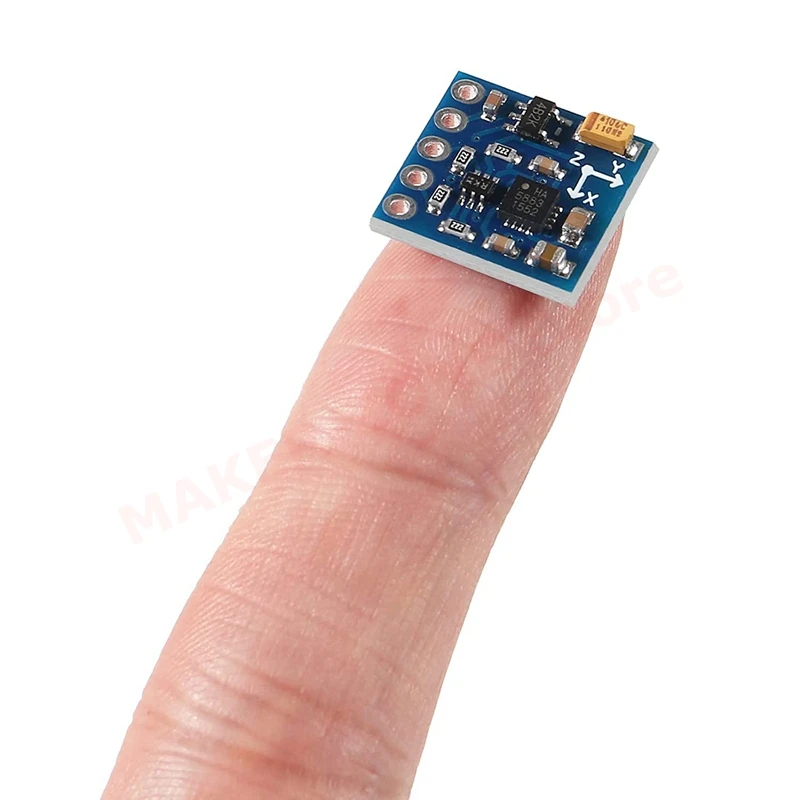 10Pcs GY-271 QMC5883L 3V-5V IIC Triple Axis Compass Magnetometer Sensor Module Electronic Compass Board Three-axis Magnetic