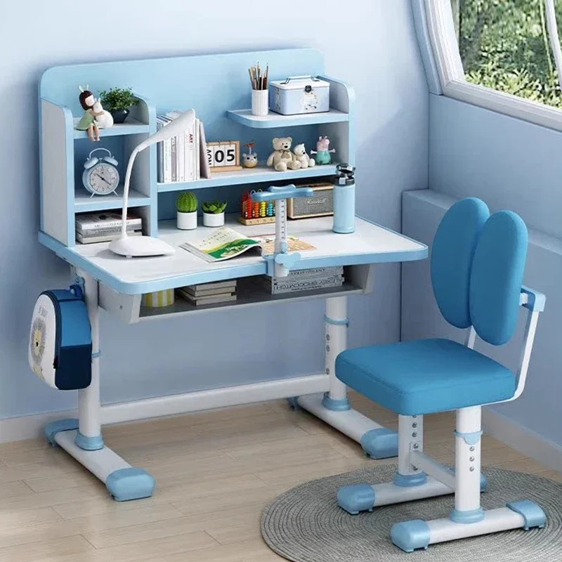 Kids Furniture Children's Desk Chair Set Elementary Child Room Small School Student Escritorio Infantil Tables Study Supplies