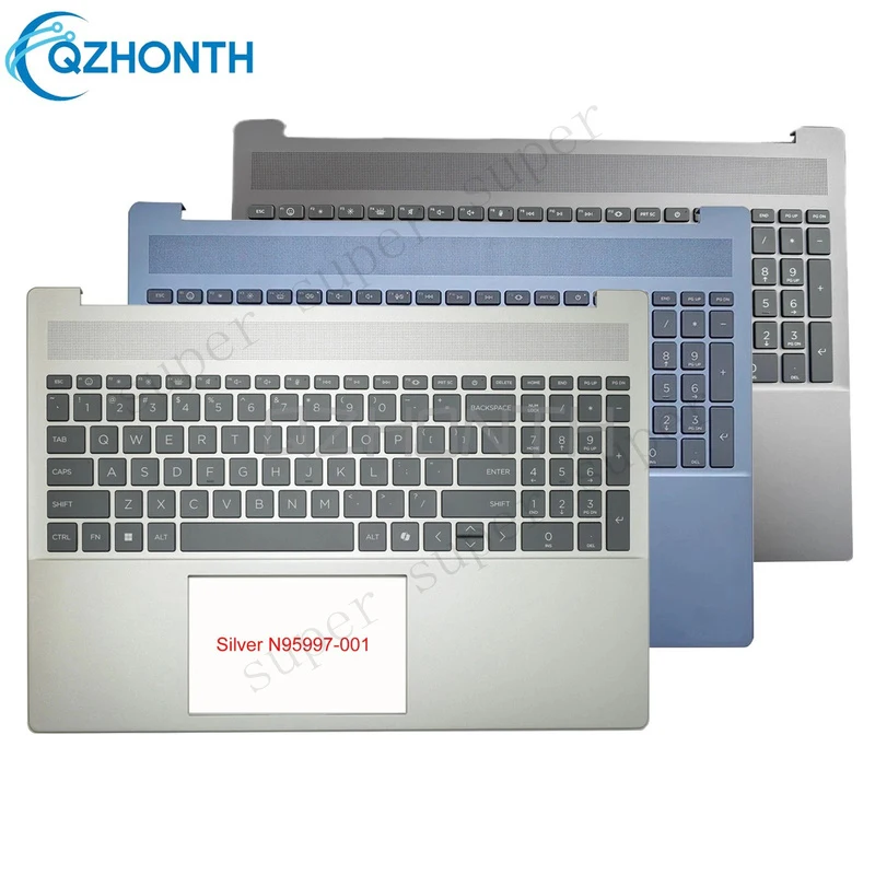 

S+ New Palmrest For HP Pavilion 16-AF 16-AG US Backlit Keyboard (with "AI" Key) 16"
