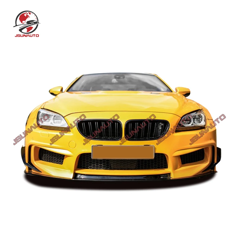 PD Style Front Bumper Rear Bumper Side Skirts Side Wheel Wide Style Body Kit For bmw 6 Series 640i 650i F06 F12 F13 2011-2017