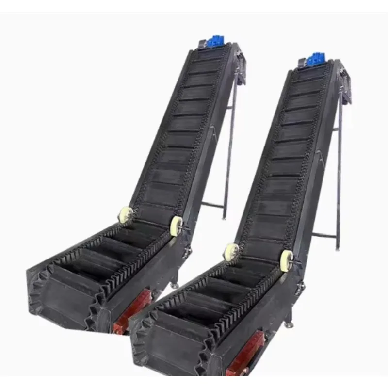 

Сверхмощный резиновый рампа-конвейер для подъема песка и каменных материалов