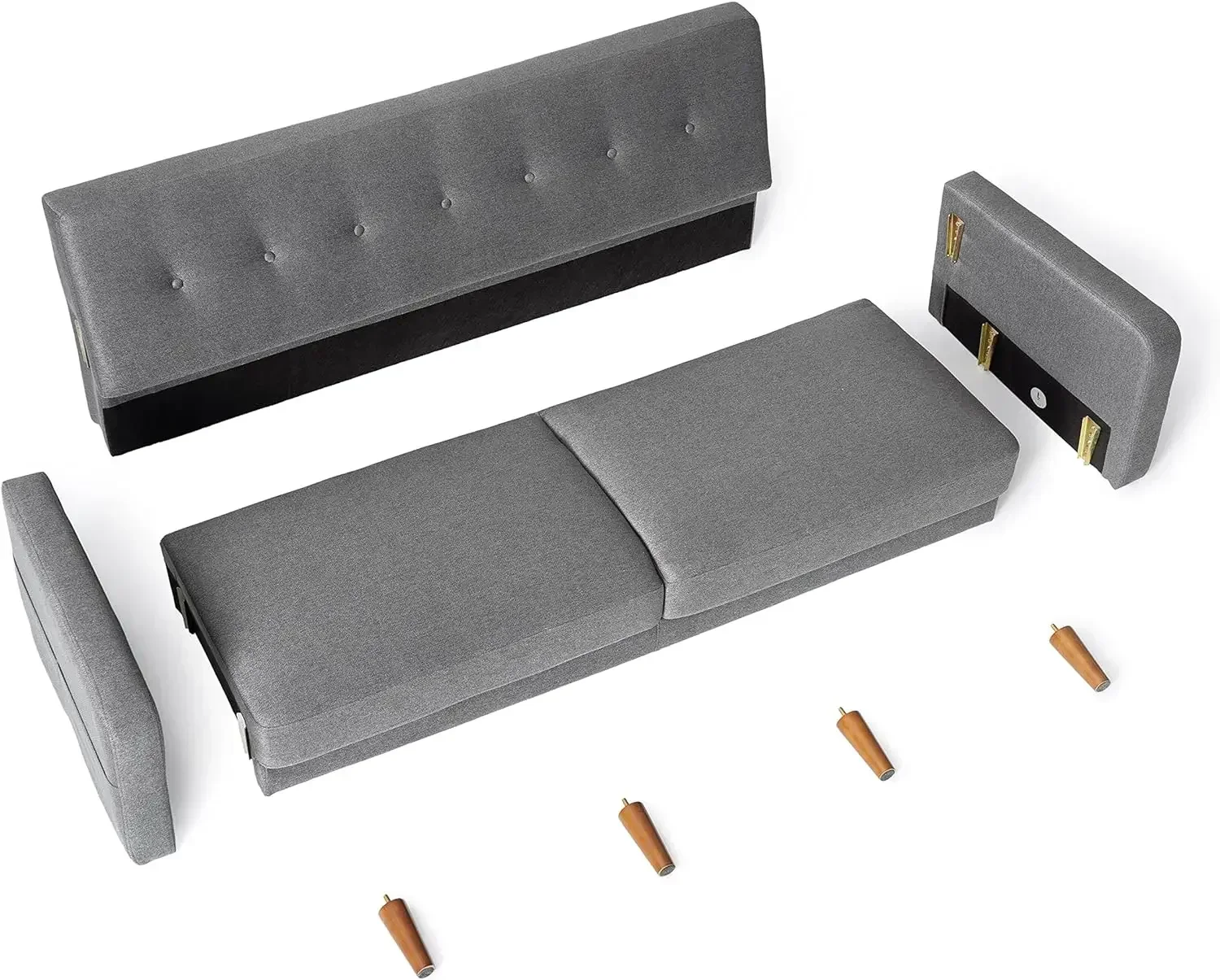 Mellow Adair Heather Sofas, 0, Dark Grey