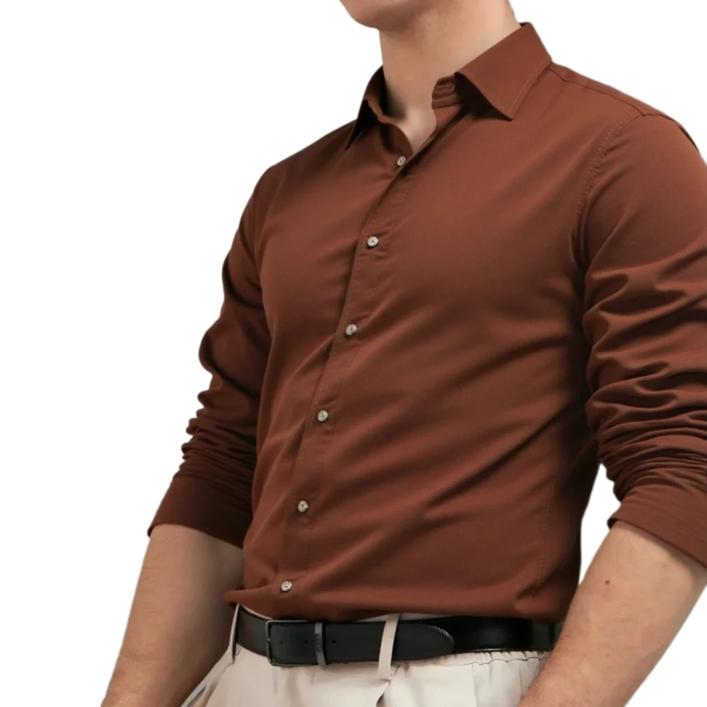 

Осень 202, рубашки из 100% хлопка, мужские однотонные приталенные вельветовые рубашки с длинным рукавом, качественные мужские повседневные блузки