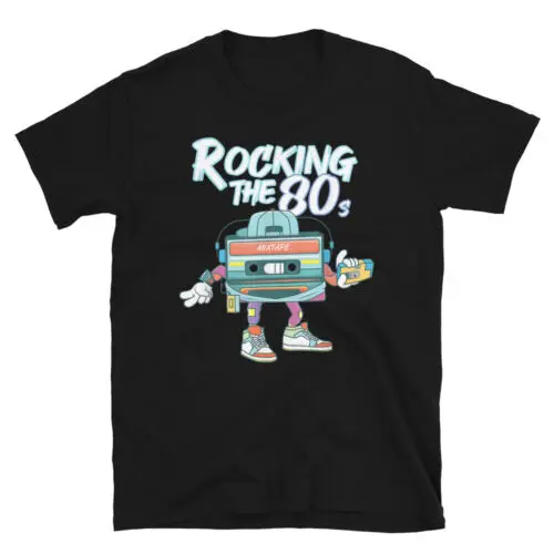 Retro 80s Rocking The 80s Mixtape Unisex T-Shirt