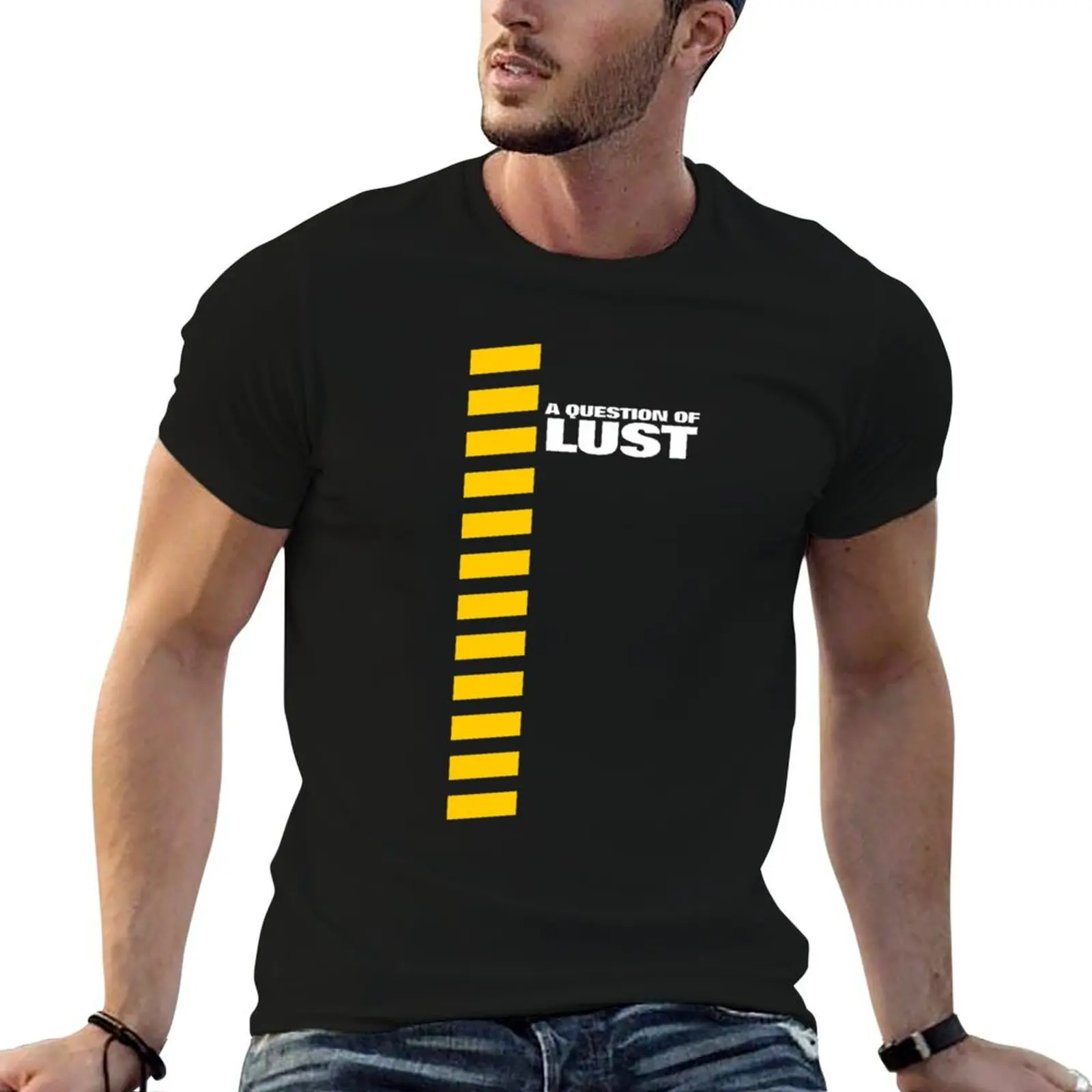 A Question of Lust T-Shirt Large Size Basic Casual T-Shirt
