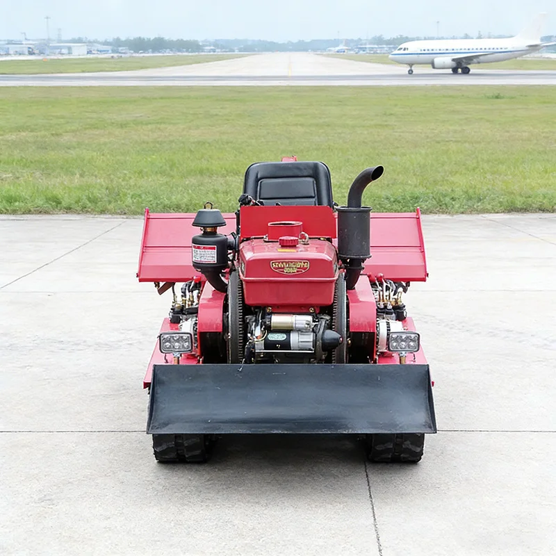 

Многофункциональный мини-трактор на гусеничном ходу для сельского хозяйства, комбинированный с роторным и микро-культиватором