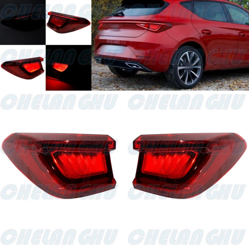 

LED Tail Light For Seat Leon 2021 2022 2023 2024 1 Pair Rear Lamp Brake Light 5FA945207C 5FA945208C Car accessories