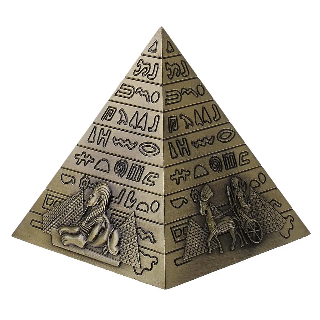 Architecture Pyramid Statue CollectibleOrnaments Decorative Sculptures