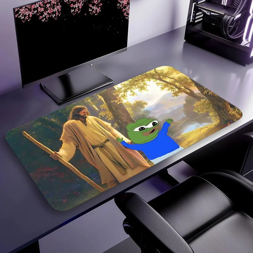 

Pepe Frog Mouse Pad Keyboard Mouse stitch Mouse pad,Gaming Accessories,Long Desk Mats,PC Parts XXL90x40cm