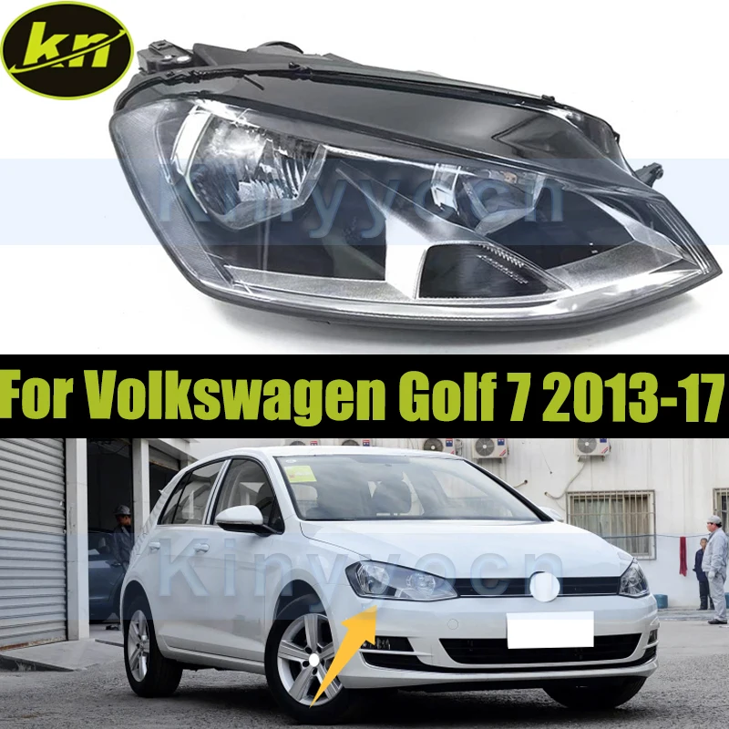 

Галогенный передний бампер, фара для Volkswagen Golf 7 2013-2017, фара, фара