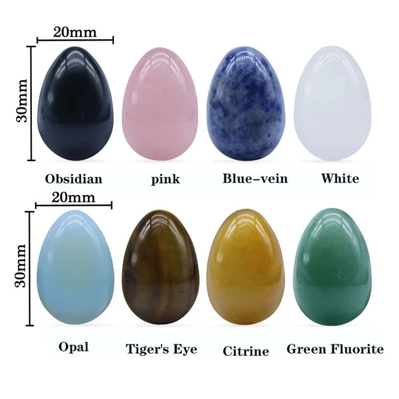 Natural Stone Cabochon Oval Charm Egg Shape Flatback Stone Loose Cabochon for DIY Jewerly Ring Necklace Bracelet Accessories New