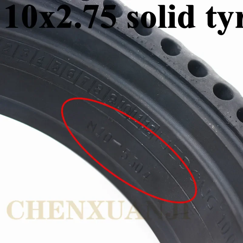 10x2.75 10 inch Scooter Solid Tire 10*2.75 tyre for NINEBOT Mini PRO electric scooter Non-Pneumatic