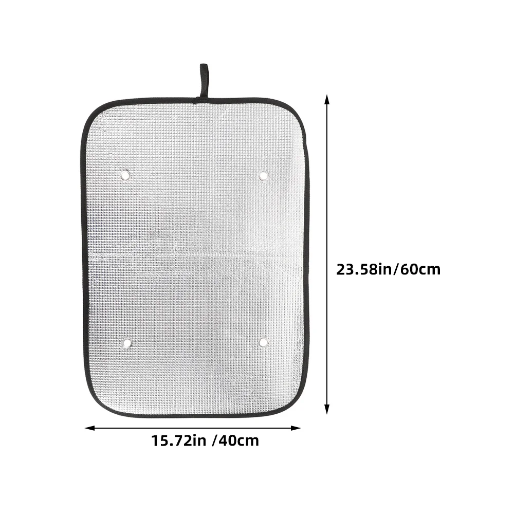 4 قطعة Rv الشمس الظل لباب نافذة تعتيم حماية رقيقة الألومنيوم احباط مظلة السيارات مقطورة اكسسوارات نافذة التخييم تغطي #3