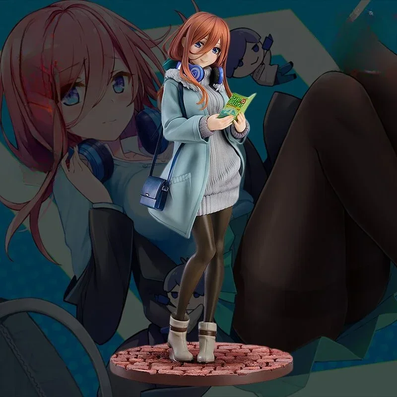 28cm The Quintessential Quintuplets Figure Nakano Miku Action Figure Anime Figure Sexy Anime Girl Collection Doll Gift Toys