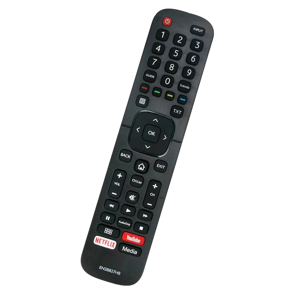 NEW Original EN2BB27HB Remote control FOR Hisense TV with YouTube Netflix Media Buttons H32A5600 H32AE5500 H39A5600 H39AE5500