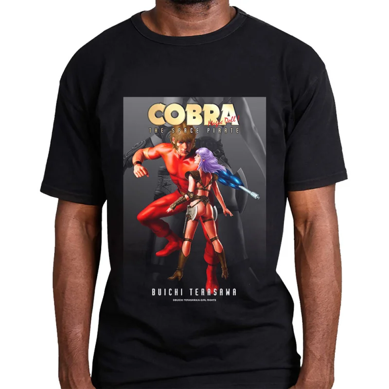 

Magic Doll The Space Adventure Cobra Anime t shirt 100% cotton men's gift Tee Cool present Cartoon Sweatshirt All size Tops