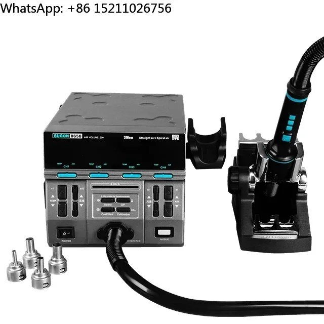 Professional Rework Station For IC CP PCB iPhone Repair SUGON 8650 Professional version Heat Hot Air