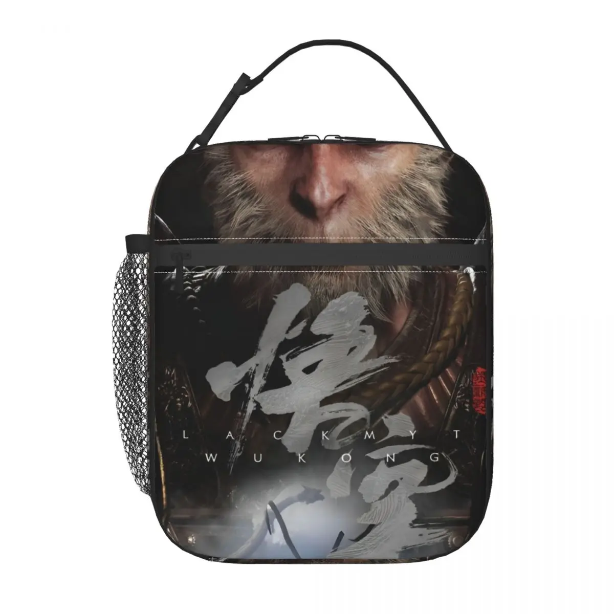 Black Myth Wukong mitología juego bolsas de almuerzo con aislamiento térmico para Picnic bolsa de comida portátil contenedor más fresco caja de comida térmica