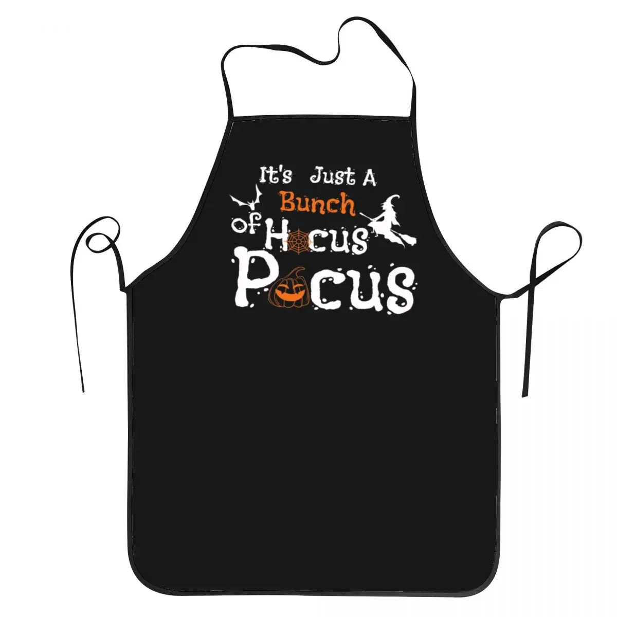 Witch Pocus Hocus Bib Apron Adult Women Men Chef Tablier Cuisine for Cooking Kitchen Halloween Sanderson Sisters Gardening