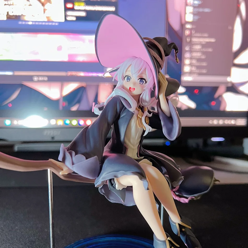 Nowa figurka anime Podróż Elainy, figurka czarownicy Elainy, model kolekcjonerski z PVC, zabawka na prezent świąteczny