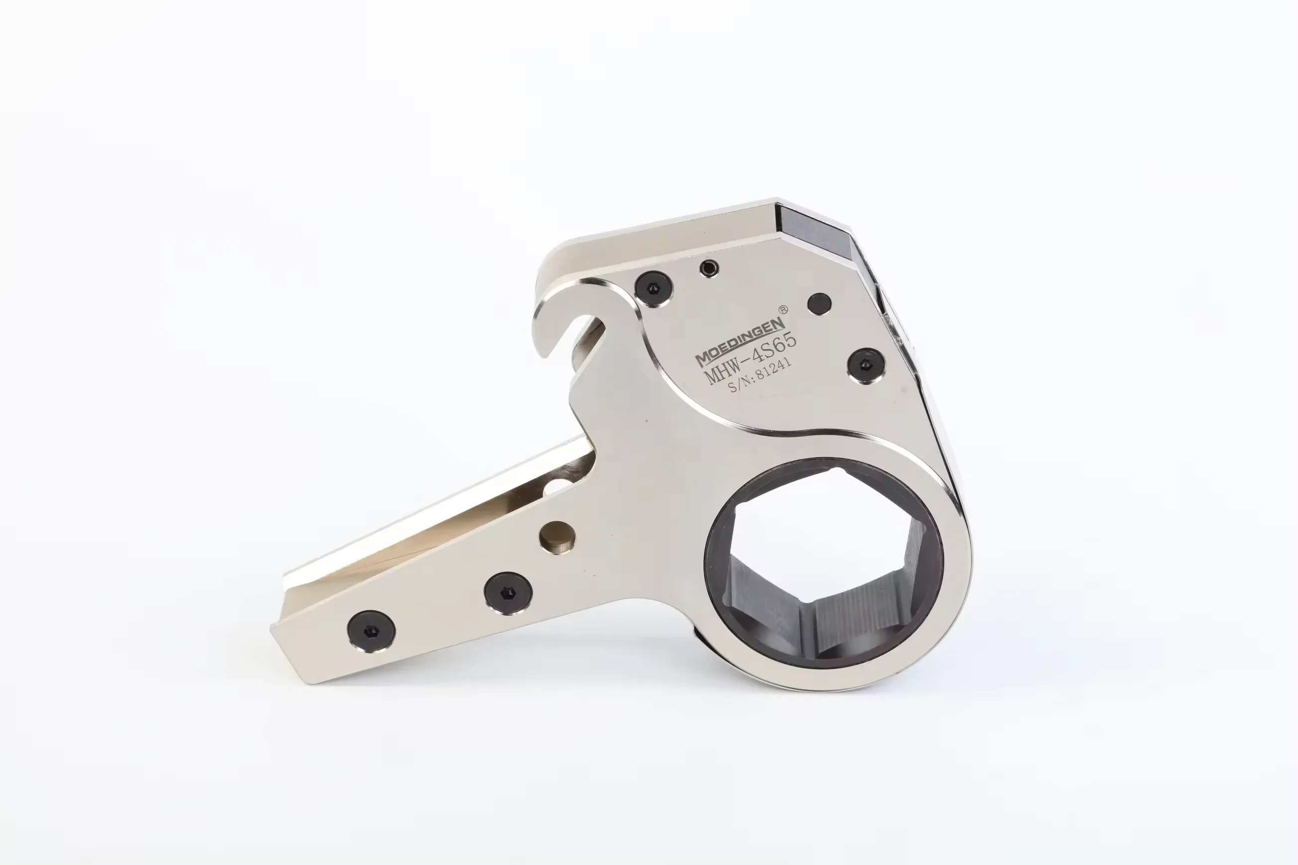 High-Strength 8MHW-S90 Hydraulic Torque Wrench Hexagonal Ratchet Wrench with High-Speed Hollow Function Hydraulic Tool