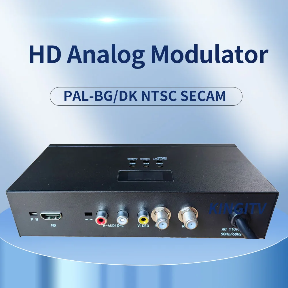 Single-channel HDMI to RF analog TV modulator Hotel, hotel, school and hospital CATV front-end system equipment Agile Modulator